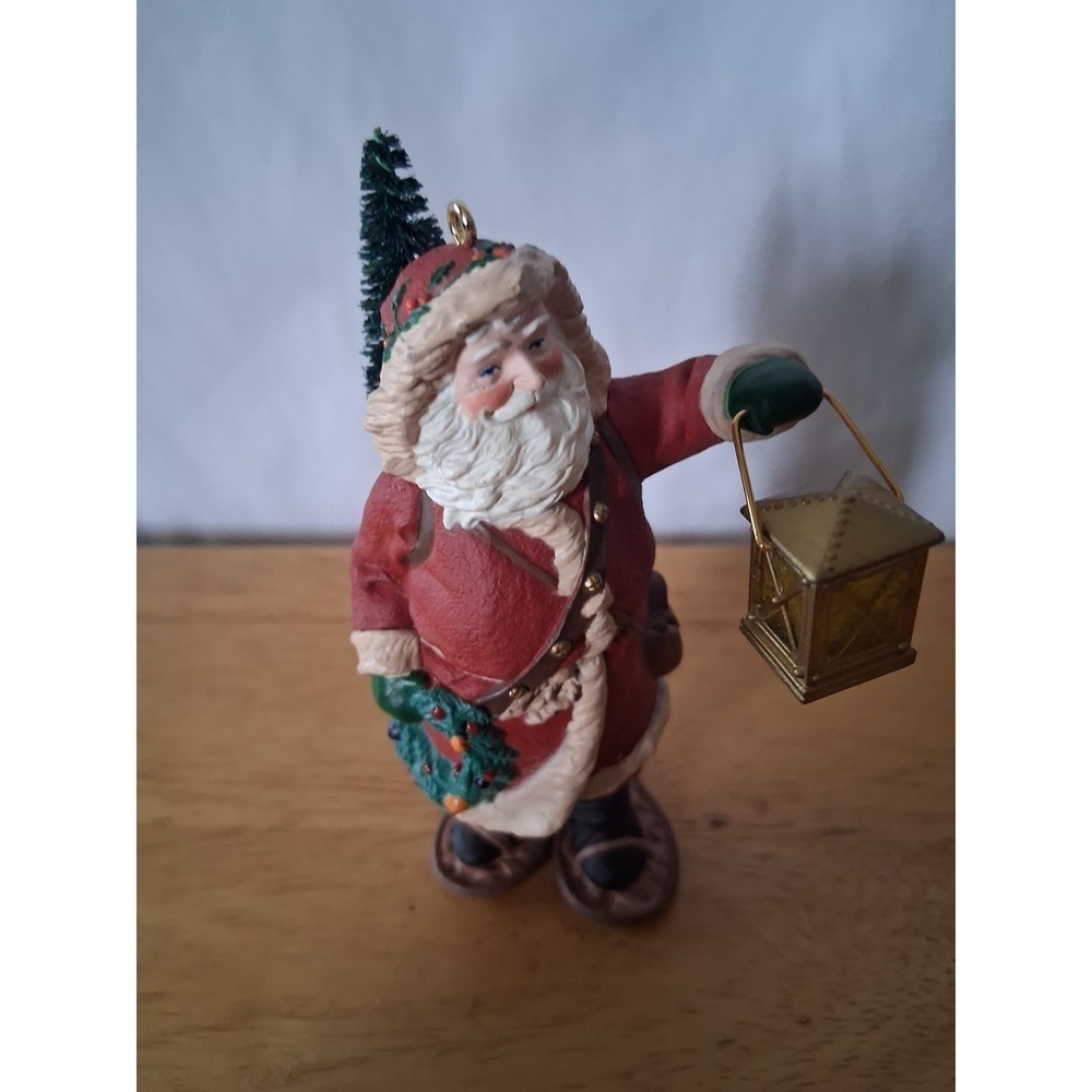 Vintage Merry Oled Santa Claus Ornament 1980 - Picture 5 of 5